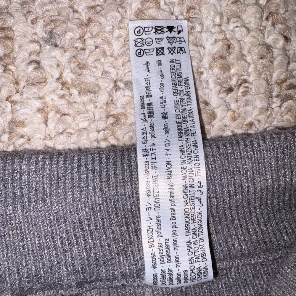 Zara Heather Gray Knit Trousers - Picture 4 of 6